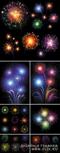 Fireworks Vector Collection