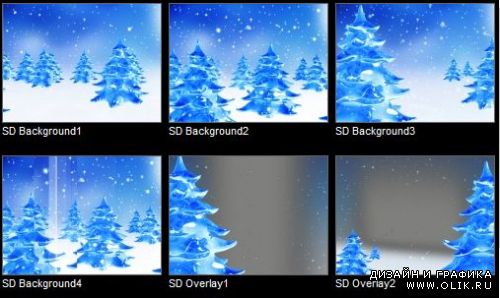 Christmas Themes Editor's Themekit 31: Glass Tree