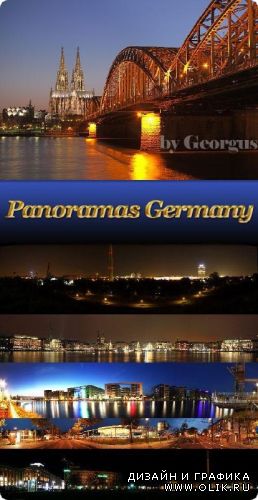 Panorama of German cities