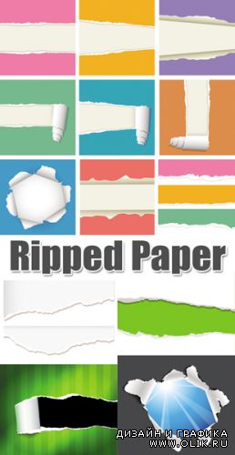 Ripped Paper Vector
