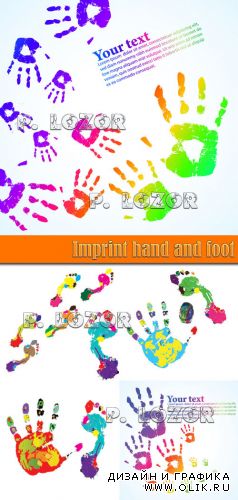 Imprint hand and foot