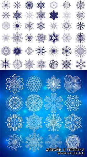 Snowflakes collection 2