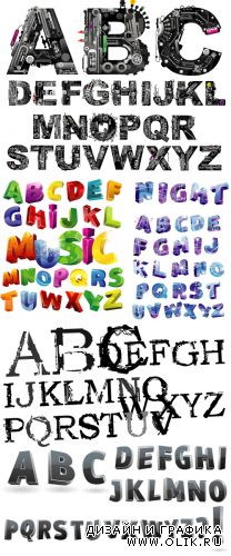 Multi-style-alphabet