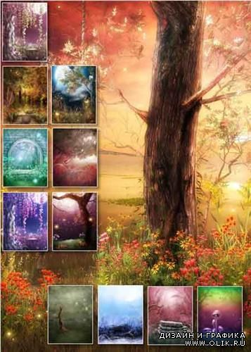 Set Of Fairy ( 40 Backgrounds )