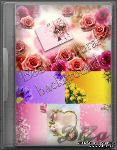 Beautiful floral backgrounds