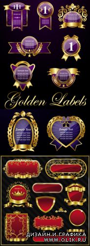 Golden Labels Vector 2