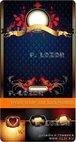 Vector scope and backgrounds