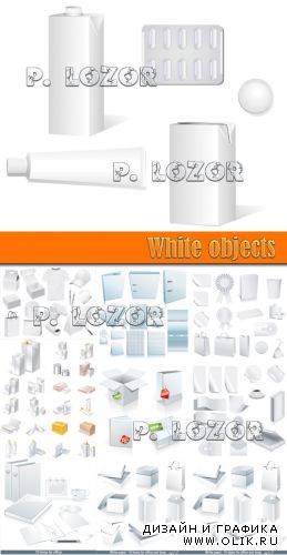 White objects