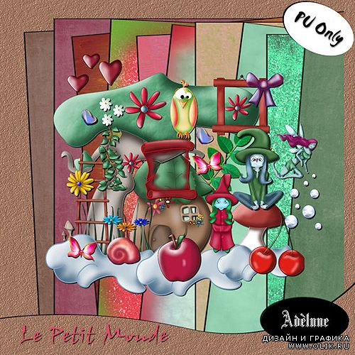 Скрап-набор – Le Petit Monde