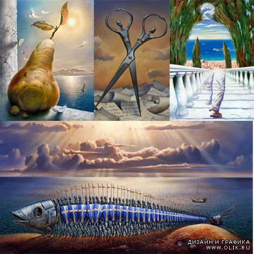 Сюрреалистичные миры Владимира Куша