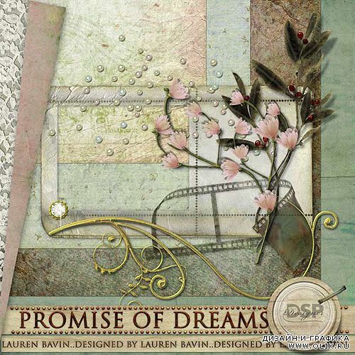 Cкрап-набор – Promise of dreams 