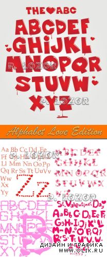 Alphabet Love Edition