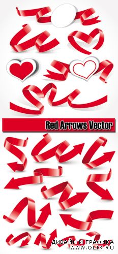 Red Arrows Vector