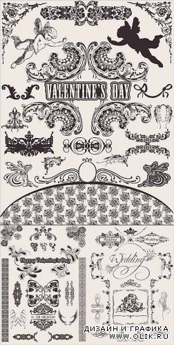 Vintage Set of Valentine