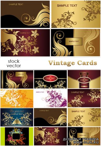 Vectors - Vintage Card