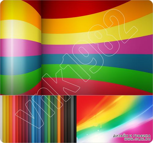 Color lines backgrounds | Цветные линии фон