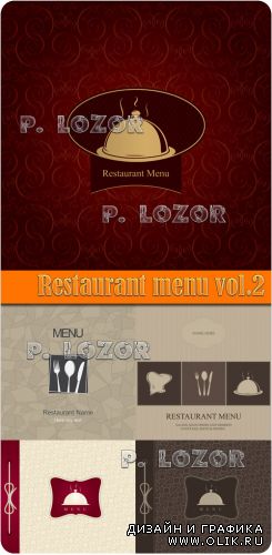 Restaurant menu vol.2