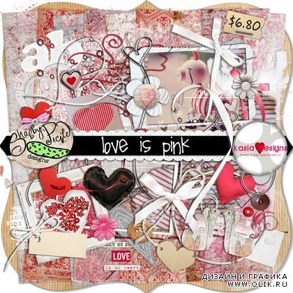 Scraps - Love is Pink
