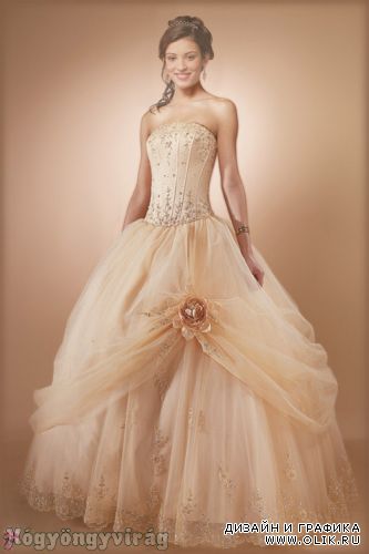 Невеста (бежевое платье)