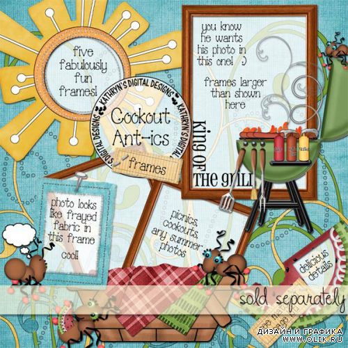 Scrap Kit - Cookout Ant-ics