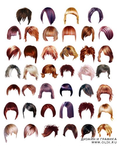 Hairstyles PSD