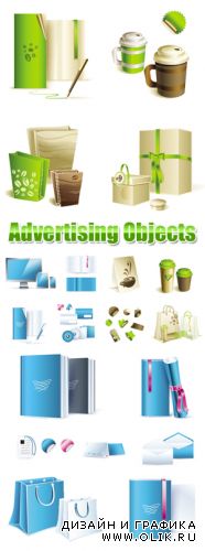 Advertising Objects Vector