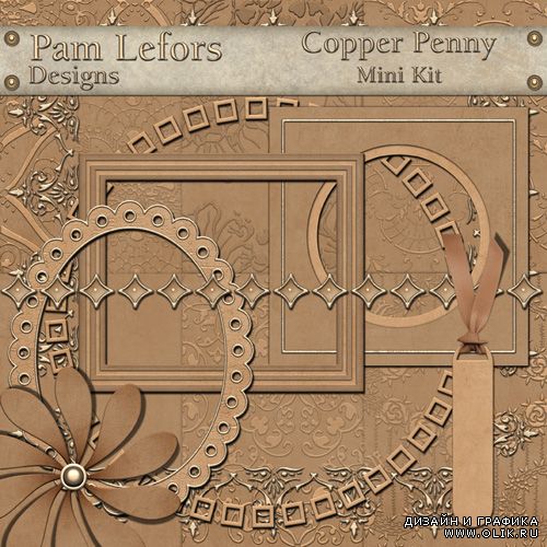 Scrap-kit - Copper penny