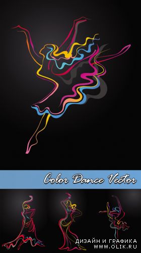 Color Dance Vector