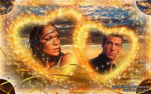 Оригинальная рамка - Неземная любовь