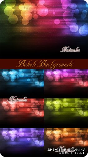 Bokeh Backgrounds - PSD Templates