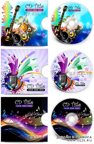 CD cover templates