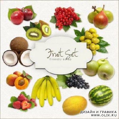 Scrap Set – Fruit Set