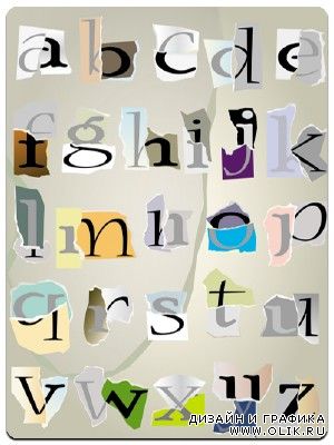 The Latin Alphabet - Small Letters