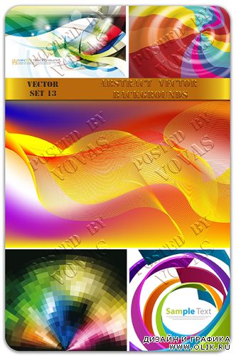 Abstract Vector Backgrounds 13