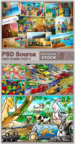 PSD Source - Kids Games 4