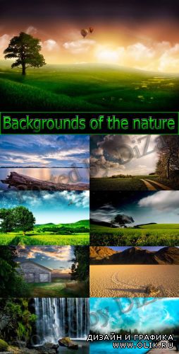 Backgrounds of the nature