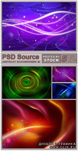 Layered PSD Files - Abstract backgrounds 20