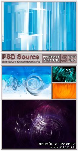 Layered PSD Files - Abstract backgrounds 17
