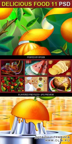 PSD Source - Delicious food 11