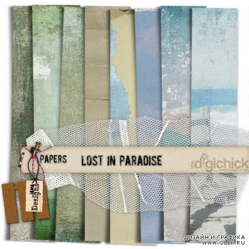 Скрап набор "Lost In Paradise"