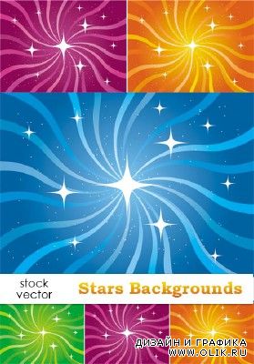 Vector - Stars Backgrounds