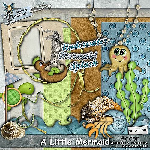 Скрап-набор – A little Mermaid