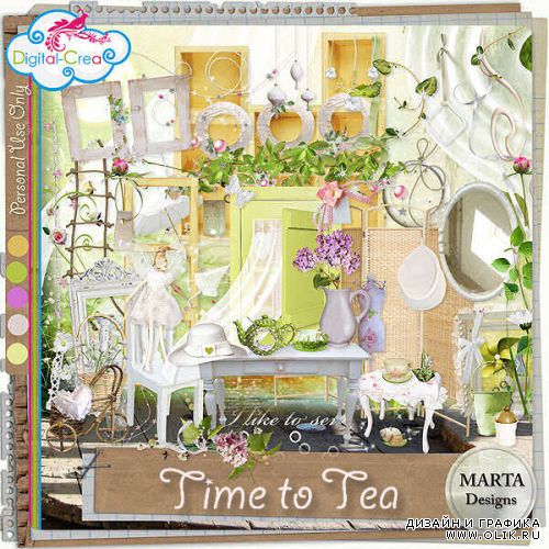 Скрап набор "Time To Tea"