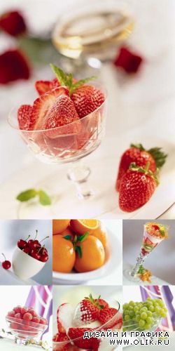 Летние фрукты | Summer Fruits (HQ clipart)