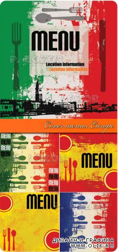 Cover menus - Europe