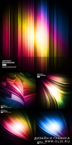 Smooth Colorful Abstract Backgrounds