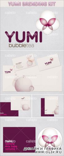 Yumi  Branding Kit - Print Template