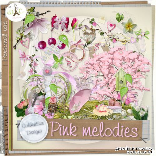 Scrap Kit - Pink Melodies