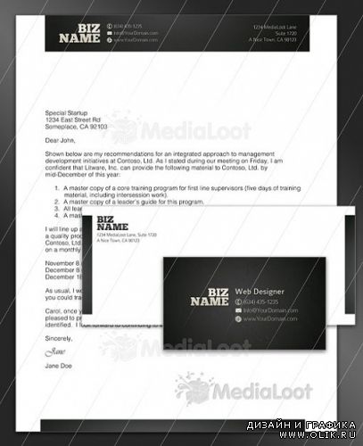 MediaLoot - Flashy Corporate Identity Pack