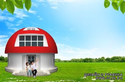 Sources - house with red roof
